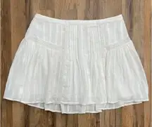 NWT   Chelsea and Violet‎ Lily Drapey Gauze Mini Skirt Sz 6