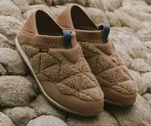 Teva New  ReEmber Moc Fleece Mule Shoes Sand Dune Brown Womens US Size 11