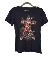 National Lampoon Christmas Vacation Gray Graphic T-Shirt Movie Holiday XL