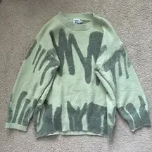 Princess Polly Light Green Knit Sweater