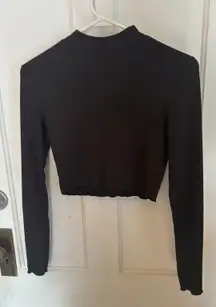 Cropped Turtle Neck