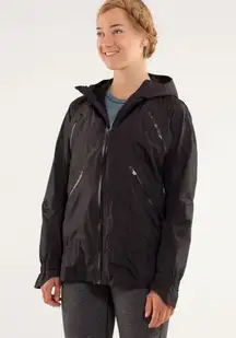 Run Make it Rain Jacket Black