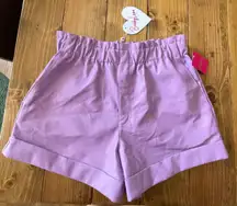 Buddy Love Vegan Leather Shorts 