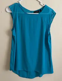 Apt. 9 Women's Teal Sleeveless Blouse