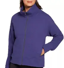 CALIA by Carrie Underwood Deep Purple Cloud Zip-Up Jacket Size L