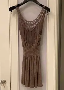 Lspace Spirit fringe dress/coverup