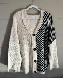 stripes and stars cardigan