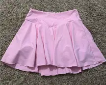 Pale Pink skirt with spandex underneath 