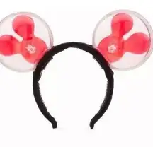 Disney Adult  Parks Mickey Mouse Balloon Light-Up Ears Headband Best Day Ever