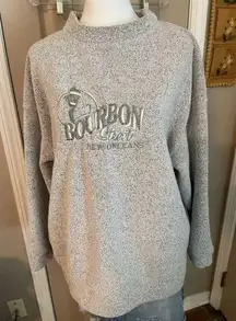 Vintage Bourbon Street New Orleans Touch & Match Sportswear Sweatshirt