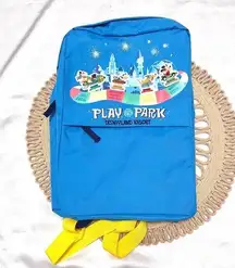 NWT Disneyland Resort Play in the Park Blue Backpack