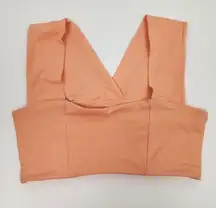 L*Space Parker Bikini Top in Tangy Orange Size XS NWT