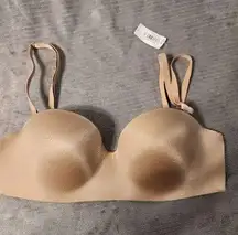 NWT Gap Body size 32C Everyday Smooth Multiway Strapless Bra Beige