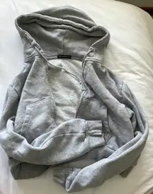 Cropped Zip Up