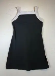 All That Jazz Black White Cocktail Mini Dress Womens Size Medium A Line