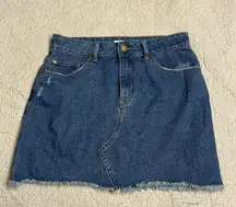 denim Skirt