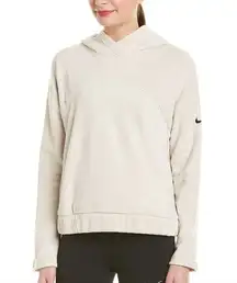 Nike  Cream Therma Polar Hoodie Sweatshirt