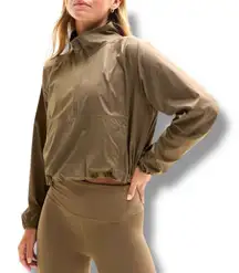 NWT Athleta Size XL Expedition Packable Popover Windbreaker Jacket $129