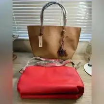 Carpisa Medium Sur Tote set NWT