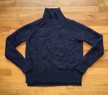 ALLSAINTS Mock-Neck Mohair Sweater Lamma Jumper XS