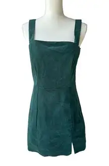 COPPER KEY Green Square Neck Dress Size L NEW New with tags