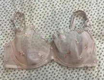 Victorias Secret Rosebud Balconette Unlined Bra