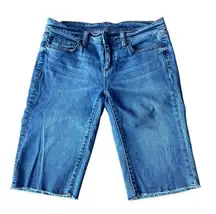 Loft Denim Bermuda Bicycle Short Womens Size 2