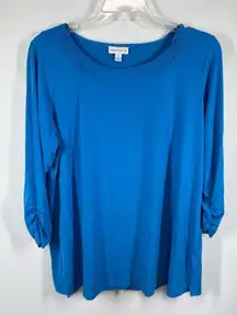 Susan Graver Poly Spandex tunic Size X Large