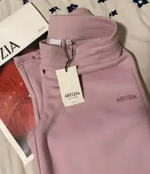 Aritzia Cozy Sweatfleece Snug Banded Sweatpant