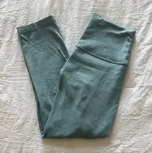 Lululemon Align Crop *21" in Heathered Tidewater Teal