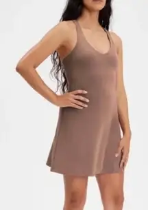 Girlfriend Collective Dusty‎ Pink Racerback Activewear Dress