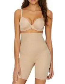 Brand New Miracle suit Women's Size 2XL Beige High Waist Thigh Slimmer Shapewear