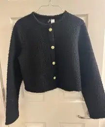 H&M Button Down Sweater Top