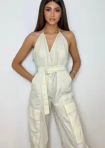 jumpsuit cargo parachute with belt