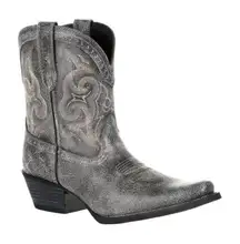 Durango Crush Pewter Shortie Boots