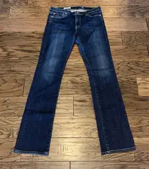 Ag Adriano Goldschmied The Alexa Mid Rise Slim Boot Size 28 R