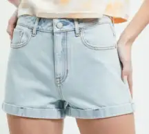 Pacsun Mom shorts high waist denim blue size 27