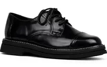 Donald‎ Pliner Leonardo Cap Toe Derby for Women Black Oxford Flats NEW Size 9