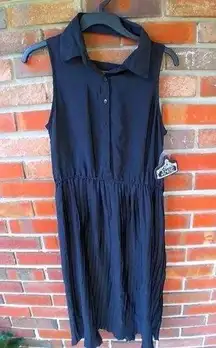 ❤️ $5 must bundle 3+❤️ Black accordian dress