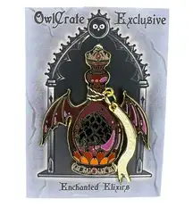 OwlCrate A Song of Ice and Fire Enchanted Elixirs Enamel Pin - GRRM July 2025