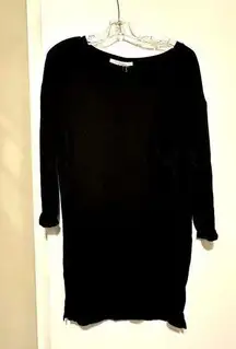 NWT Ellison black tshirt dress with pocket size S