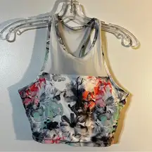 MONDETTA Sports Floral Racerback Bra