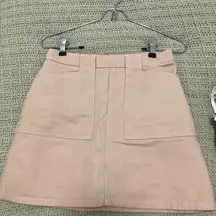 Urban Outfitters BDG Dusty Rose Pink Denim Skirt