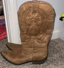 Brown Western Cowboy Boots