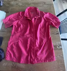 CLOVER by‎ BOBBY JONES PERFORMANCE ACTIVEWEAR Short Sleeve Pink Jacket M golf