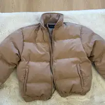Puffer Jacket PacSun‎ Brown size S