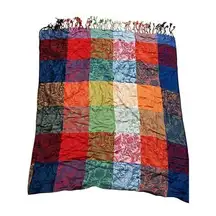 Pashmina Colorful Long Fringed Women’s Scarf Wrap Hijab