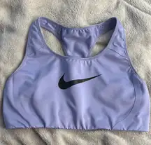 Nike Purple and Black Top Racerback sports bra