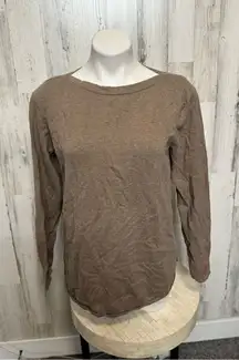 Jeanne Pierre brown sweater