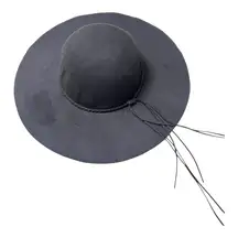 Jessica McClintock Slouchy Black Felt Hat